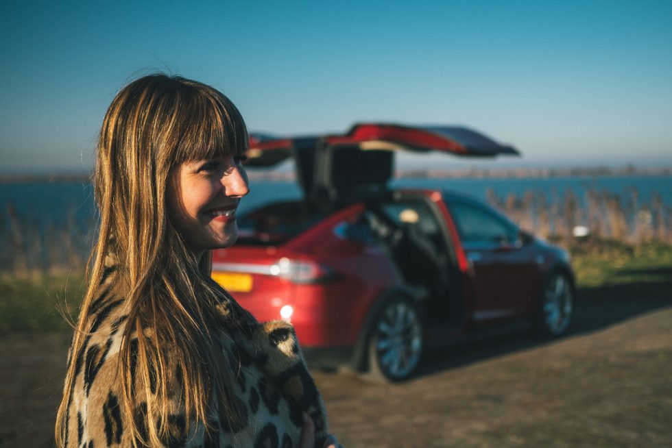 Tesla SUV Model X roijtets rijimpressie getest